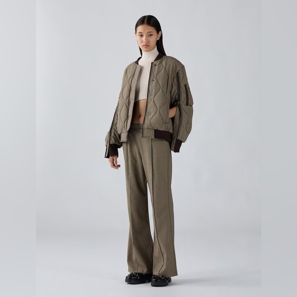 ROKH x GU. 2 Piece Skirt And Pants Set
Checked. - Picture 3 of 13